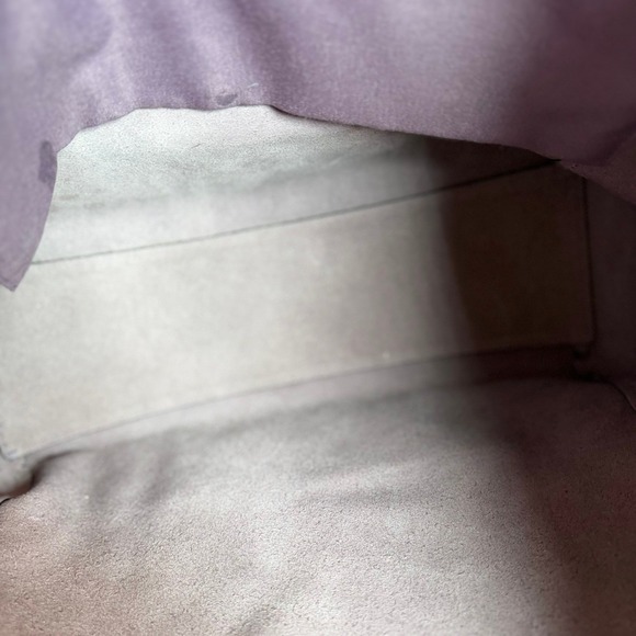 Coach Large Pebbled Leather Colorblock Derby Tote Bag Teal Navy F11833 READ - Picture 11 of 16